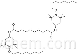 Bis-(1-octyloxy-2,2,6,6-tetramethyl-4-piperidinyl) sebacate Light Stabilizer 123